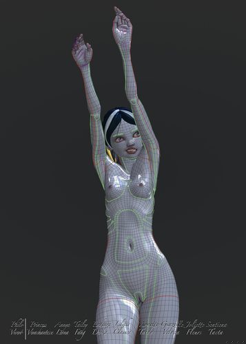 Giazelle Veloca and her New Base Mesh I #12