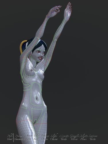 Giazelle Veloca and her New Base Mesh II #12