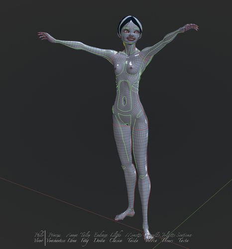 Giazelle Veloca and her New Base Mesh I #13