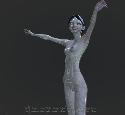 Giazelle Veloca and her New Base Mesh I #14