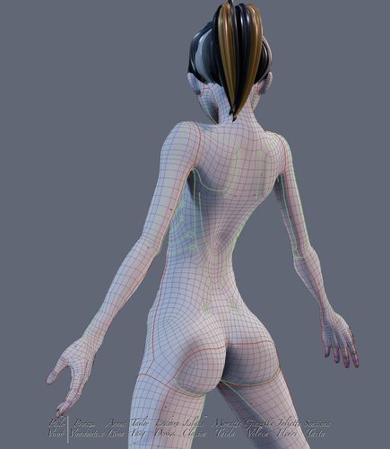 Giazelle Veloca and her New Base Mesh I #16