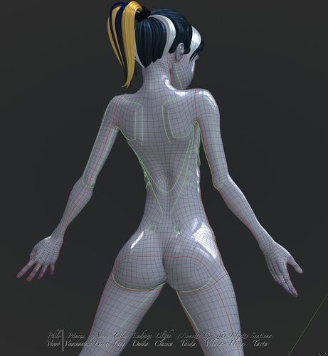 Giazelle Veloca and her New Base Mesh II #16