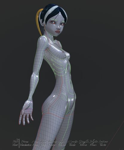 Giazelle Veloca and her New Base Mesh I #17