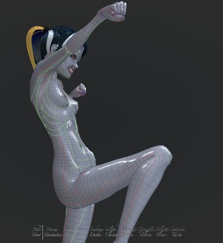 Giazelle Veloca and her New Base Mesh II #17