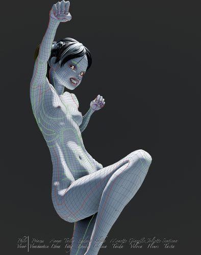 Giazelle Veloca and her New Base Mesh I #18