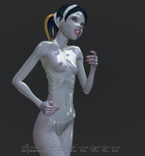 Giazelle Veloca and her New Base Mesh II #18