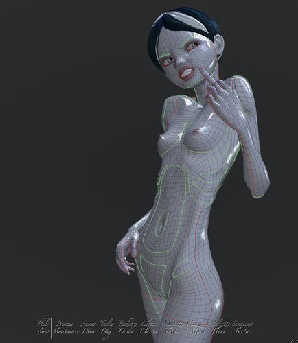 Giazelle Veloca and her New Base Mesh II #19