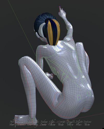 Giazelle Veloca and her New Base Mesh II #20