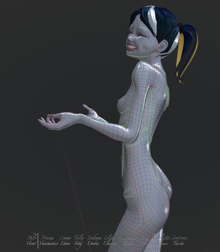 Giazelle Veloca and her New Base Mesh I #21