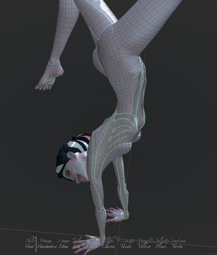 Giazelle Veloca and her New Base Mesh I #22