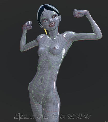 Giazelle Veloca and her New Base Mesh II #22