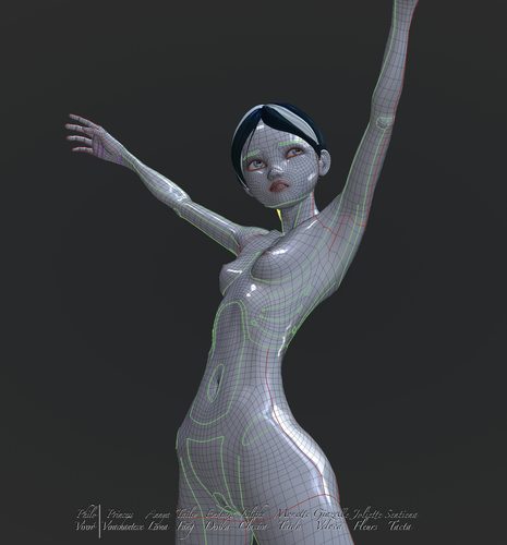 Giazelle Veloca and her New Base Mesh II #23