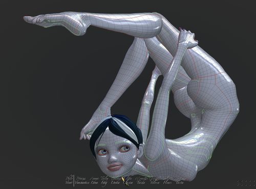 Giazelle Veloca and her New Base Mesh I #24