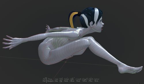 Giazelle Veloca and her New Base Mesh II #24