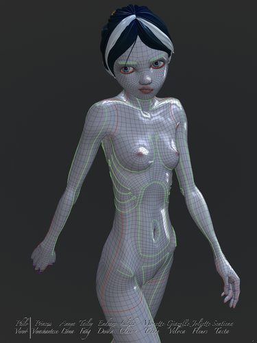 Giazelle Veloca and her New Base Mesh II #25