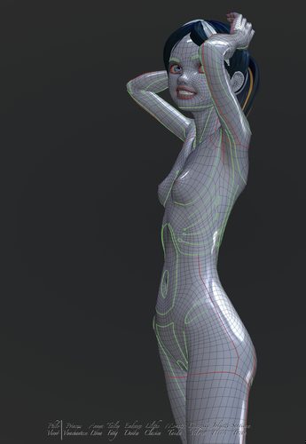 Giazelle Veloca and her New Base Mesh I #26