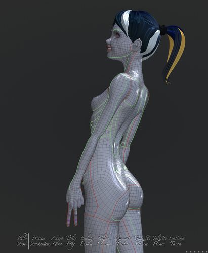 Giazelle Veloca and her New Base Mesh II #26