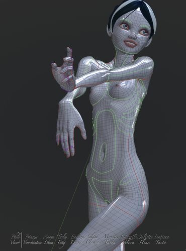 Giazelle Veloca and her New Base Mesh II #27