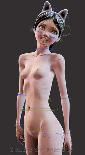 Giazelle Veloca New Mesh and Rig 2025, Rig Overlays Edition I #5