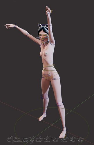 Giazelle Veloca New Mesh and Rig 2025, Rig Overlays Edition II #14