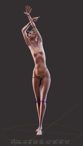 Giazelle Veloca New Mesh and Rig 2025, Rig Overlays Edition II #15