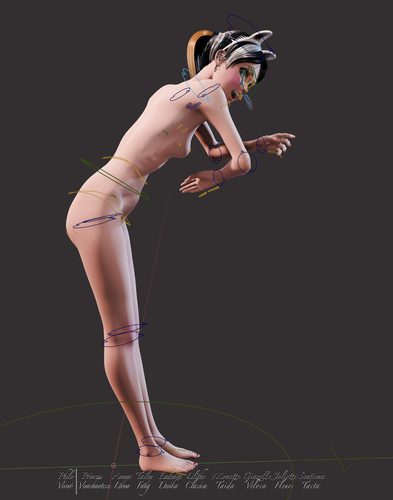 Giazelle Veloca New Mesh and Rig 2025, Rig Overlays Edition III #3