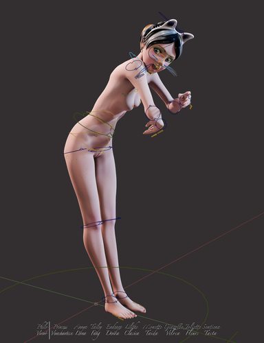 Giazelle Veloca New Mesh and Rig 2025, Rig Overlays Edition III #4