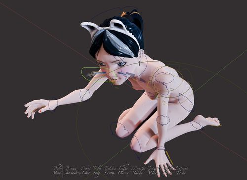 Giazelle Veloca New Mesh and Rig 2025, Rig Overlays Edition III #9