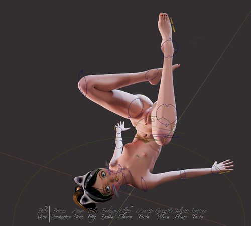 Giazelle Veloca New Mesh and Rig 2025, Rig Overlays Edition III #14