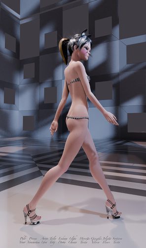 Giazelle's New Mesh and Rig, Bikini Edition #6