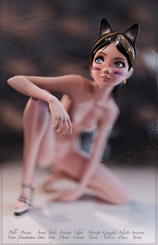 Giazelle Veloca New Mesh and Rig 2025, Impressionist Edition I #2