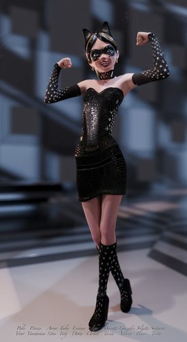 Giazelle Veloca Workspace, Black Cat Edition III #7