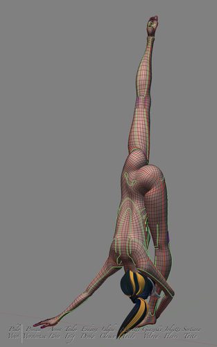 Giazelle Veloca New Mesh and Rig 2025, Wires Full Nude II #5