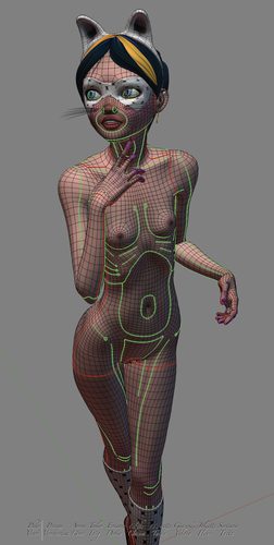 Giazelle Veloca New Mesh and Rig 2025, Wires with Mask and Boots II #1