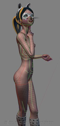 Giazelle Veloca New Mesh and Rig 2025, Wires with Mask and Boots III #1