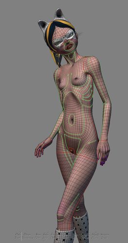 Giazelle Veloca New Mesh and Rig 2025, Wires with Mask and Boots I #2