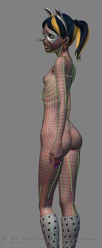 Giazelle Veloca New Mesh and Rig 2025, Wires with Mask and Boots III #2