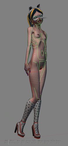 Giazelle Veloca New Mesh and Rig 2025, Wires with Mask and Boots II #4