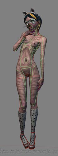 Giazelle Veloca New Mesh and Rig 2025, Wires with Mask and Boots III #5