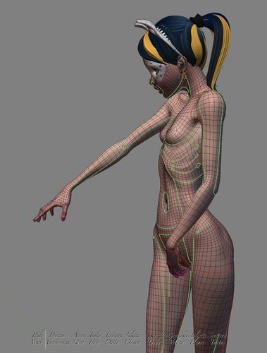 Giazelle Veloca New Mesh and Rig 2025, Wires with Mask and Boots III #6