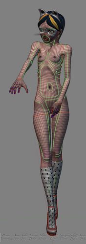 Giazelle Veloca New Mesh and Rig 2025, Wires with Mask and Boots I #7