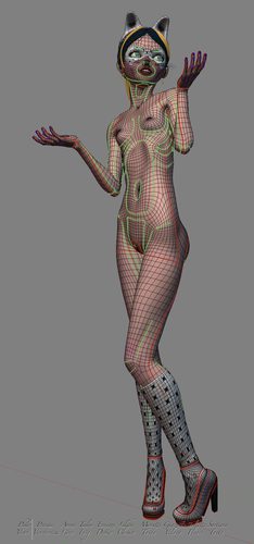 Giazelle Veloca New Mesh and Rig 2025, Wires with Mask and Boots III #7