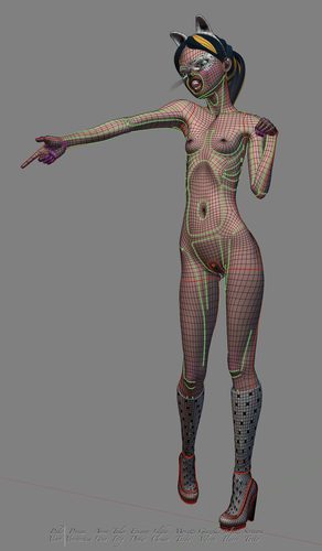 Giazelle Veloca New Mesh and Rig 2025, Wires with Mask and Boots III #8