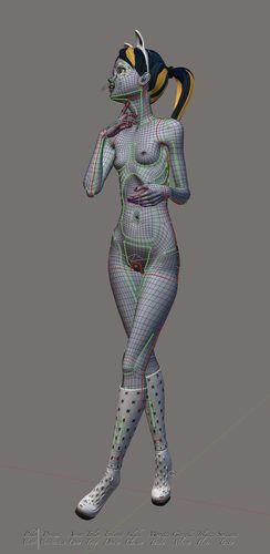 Giazelle Veloca New Mesh and Rig 2025, Wires with Mask and Boots II #10