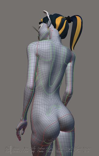 Giazelle Veloca New Mesh and Rig 2025, Wires with Mask and Boots I #11