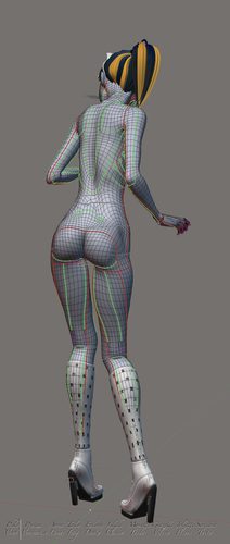 Giazelle Veloca New Mesh and Rig 2025, Wires with Mask and Boots II #12