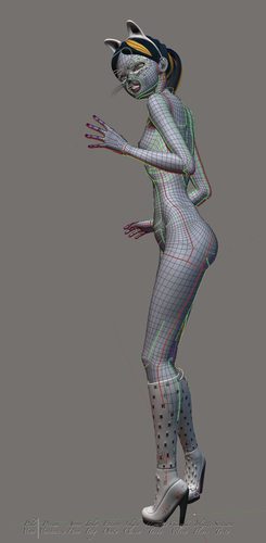 Giazelle Veloca New Mesh and Rig 2025, Wires with Mask and Boots III #12