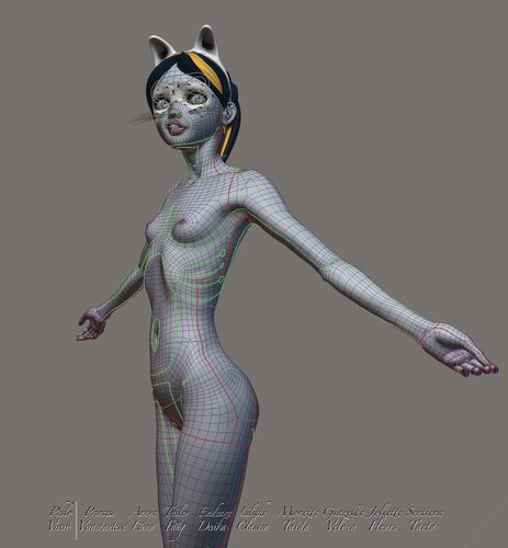 Giazelle Veloca New Mesh and Rig 2025, Wires with Mask and Boots I #14