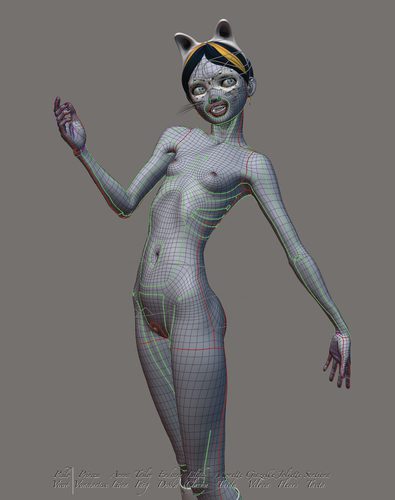 Giazelle Veloca New Mesh and Rig 2025, Wires with Mask and Boots II #14