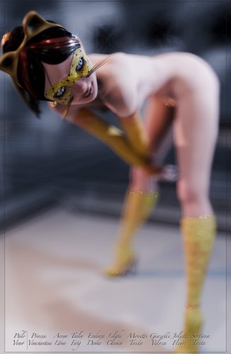 Giazelle Veloca - Golden Catgirl - As She Starts IX #1